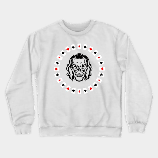 Joker Time Crewneck Sweatshirt by B&C Fashion